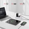 Maclean Listwa zasilająca 2 gniazda MCE387 W 3xUSB, 110-240V AC 50/60Hz, 2.1A max 2500W, 1.5m, biała